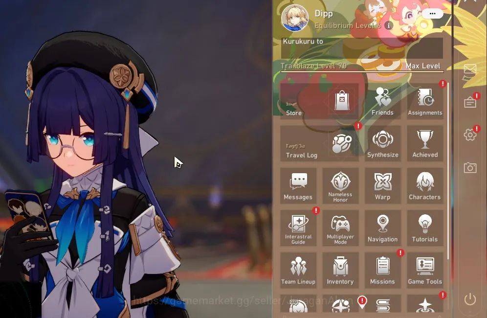 Honkai Star Rail Starter ASIA|TL 70 | 7 Limited |[Saber E3,kafka E1,JingYua image 1