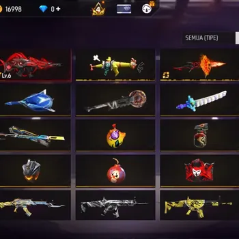 Free Fire Accounts Indonesia | EVO SCAR Megalodon Alpha Lv.6 | Backpack Nailoong | Check SS FF1056B