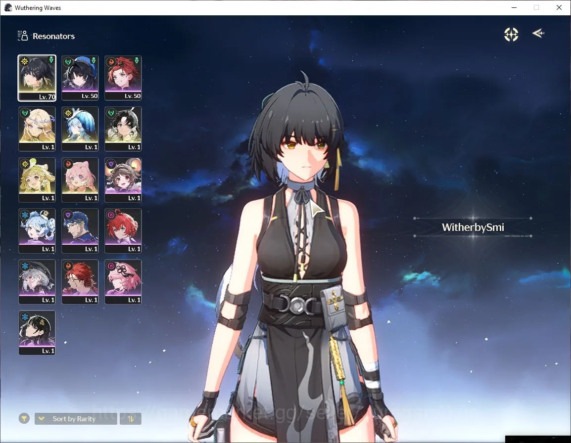 Wuthering Waves Mid-Game NA | UL 45 | 2 Limit | [Cartethyia,Shorekeeper]+Si image 1