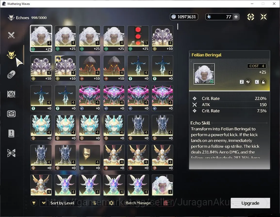 Wuthering Waves Accounts Mid-Game NA | UL 45 | 2 Limit | [Cartethyia,Shorekeeper]+Sign | DB Lv28 | MC Female | Log Kuro 4
