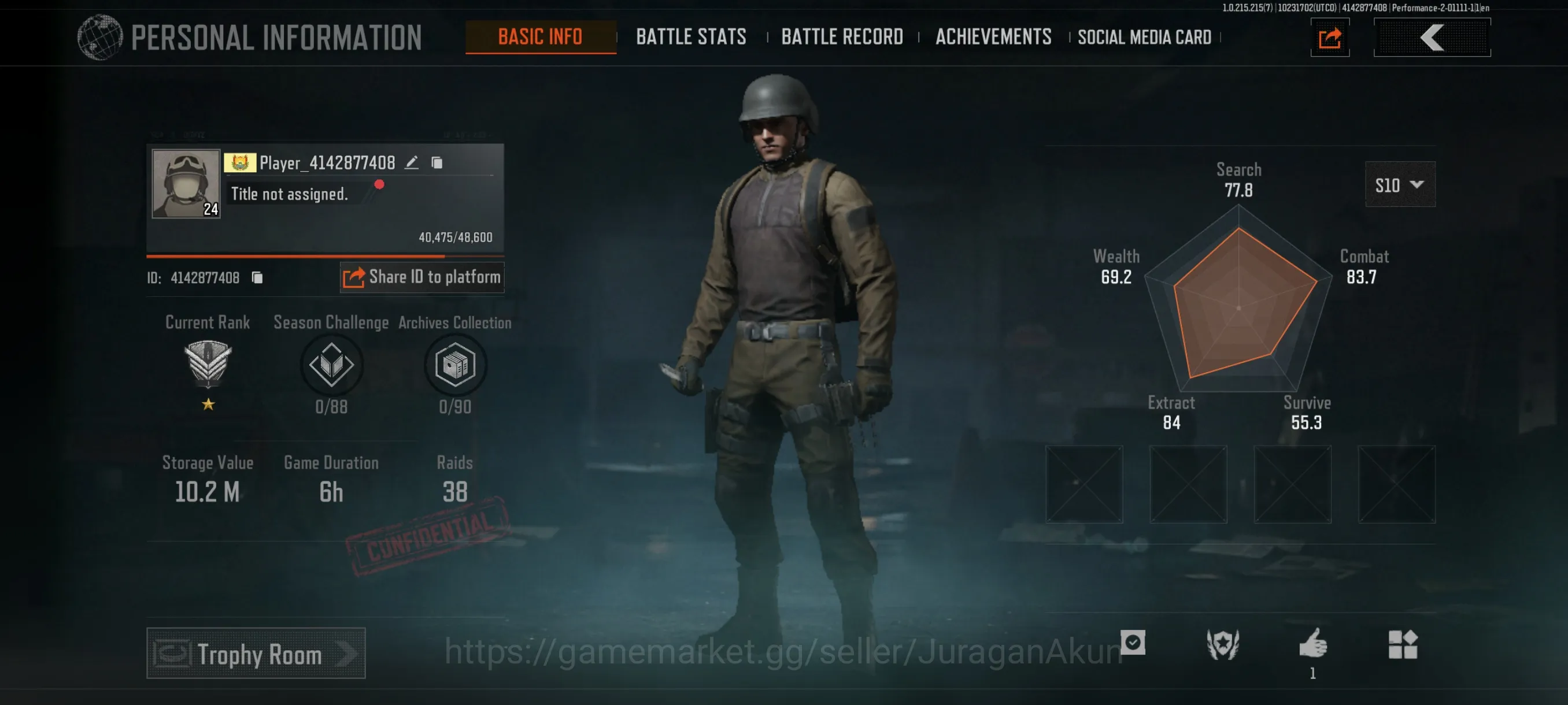 Arena Breakout Accounts [MOBILE] SV 10M | CV 8,5M |Ready Raid Plain ACC|AK image 4