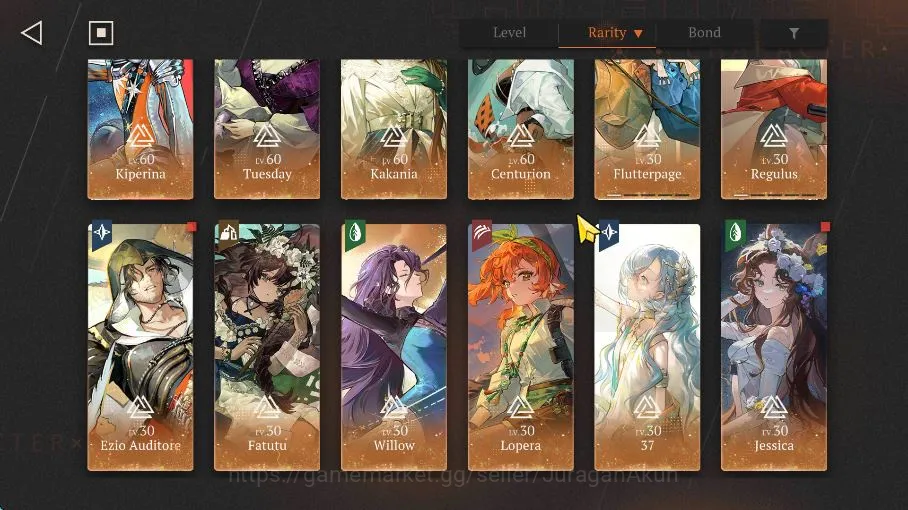 Reverse: 1999 Accounts Midgame GLOBAL|Lv 59|20 *6 Crew 2 5