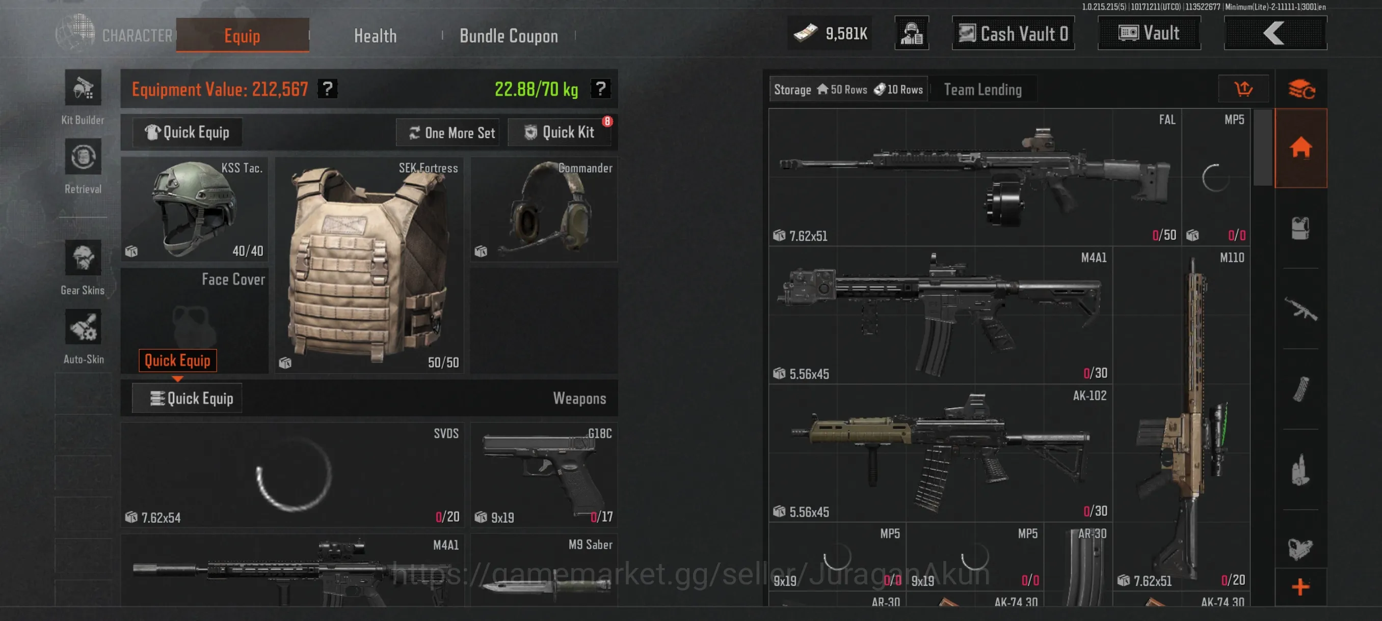 Arena Breakout Accounts [MOBILE]SV 10M|CV 9M|Peak AEK,ForestMP5,USAS,Vsks, image 4