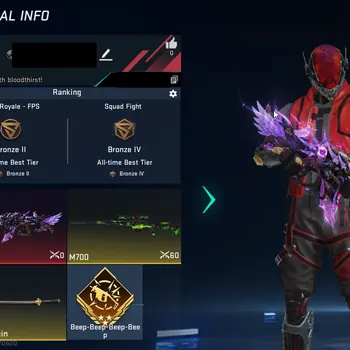 Blood Strike Accounts Starter ASIA|Starter|1 Eternal:RPK-Flourish|2