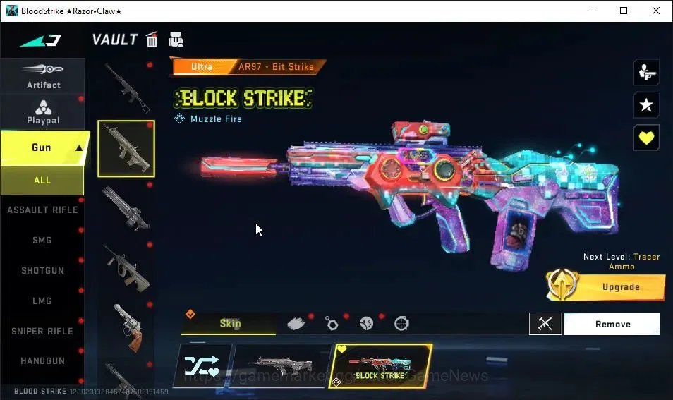 Blood Strike Accounts ASIA|ETERNAL Desert Eagle-Scorpius|Collab TokRev[M image 10