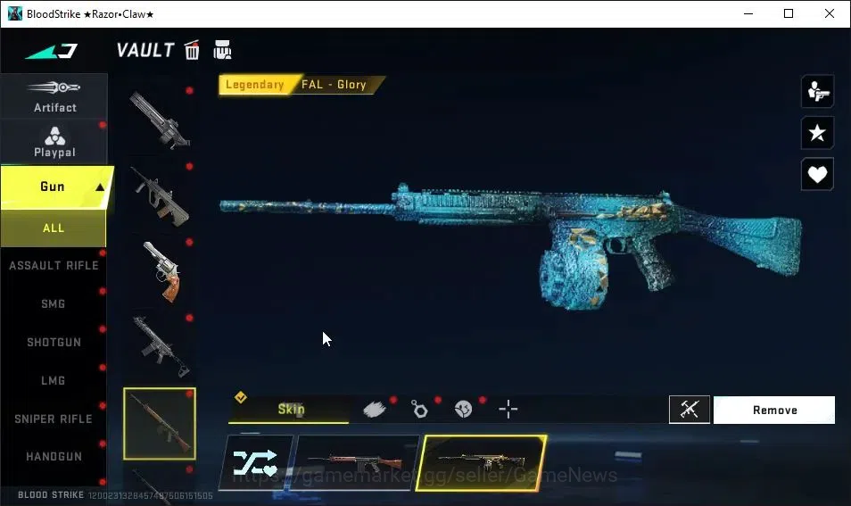 Blood Strike Accounts ASIA|ETERNAL Desert Eagle-Scorpius|Collab TokRev[M image 13