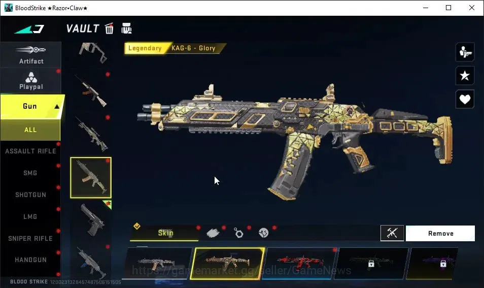 Blood Strike Accounts ASIA|ETERNAL Desert Eagle-Scorpius|Collab TokRev[M image 16