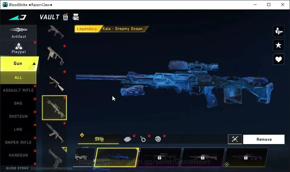 Blood Strike Accounts ASIA|ETERNAL Desert Eagle-Scorpius|Collab TokRev[M image 17