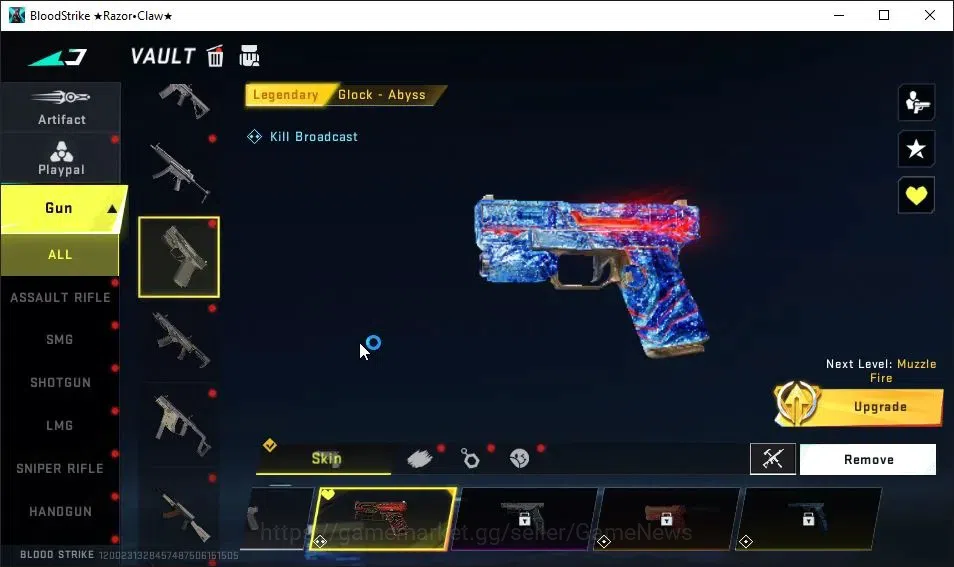 Blood Strike Accounts ASIA|ETERNAL Desert Eagle-Scorpius|Collab TokRev[M image 18