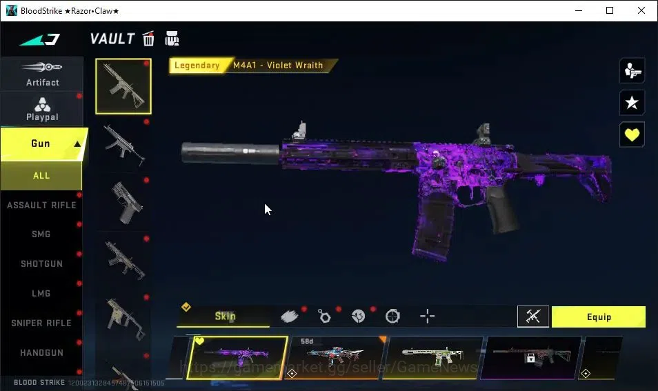 Blood Strike Accounts ASIA|ETERNAL Desert Eagle-Scorpius|Collab TokRev[M image 20