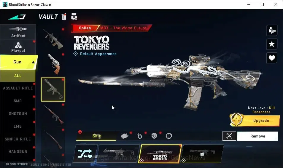 Blood Strike Accounts ASIA|ETERNAL Desert Eagle-Scorpius|Collab TokRev[M image 8