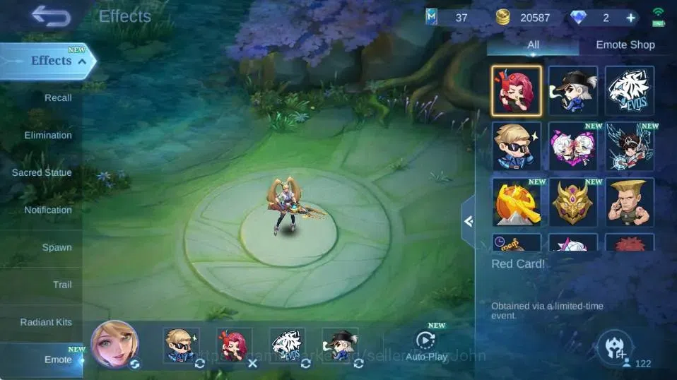 Mobile Legends: Bang Bang Accounts Collector Global|Skin 229|Renowned|KOF Karina,LBox,Saber+Johnson+Karrie+Zhask,Blazing 13
