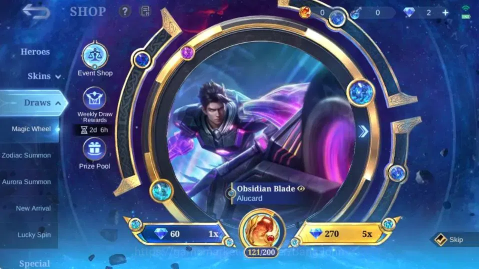 Mobile Legends: Bang Bang Accounts Collector Global|Skin 229|Renowned|KOF Karina,LBox,Saber+Johnson+Karrie+Zhask,Blazing 14