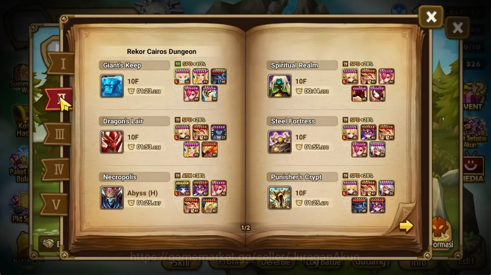 Summoners War: Sky Arena Accounts Mid-Game ASIA|Lv 35|Starter|1 LD [Laima]| 12 Total NB5 [Chiwu,Verad,Amber,Etc] + 37 6 4