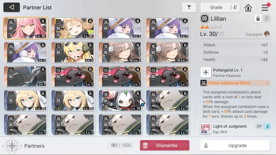 Chaos Zero Nightmare Accounts GLOBAL LV26| 4SSR(YukiM1 Veronica Hugo Kayron)+ 11SR (LucasM3,SelenaM1,Etc 3