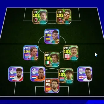 eFootball Accounts Legends & Iconic Players Android|7 Epic Andrea Pirlo,Marco Van Basten,Frank Rijkaard,S.Gerrard|6 Show