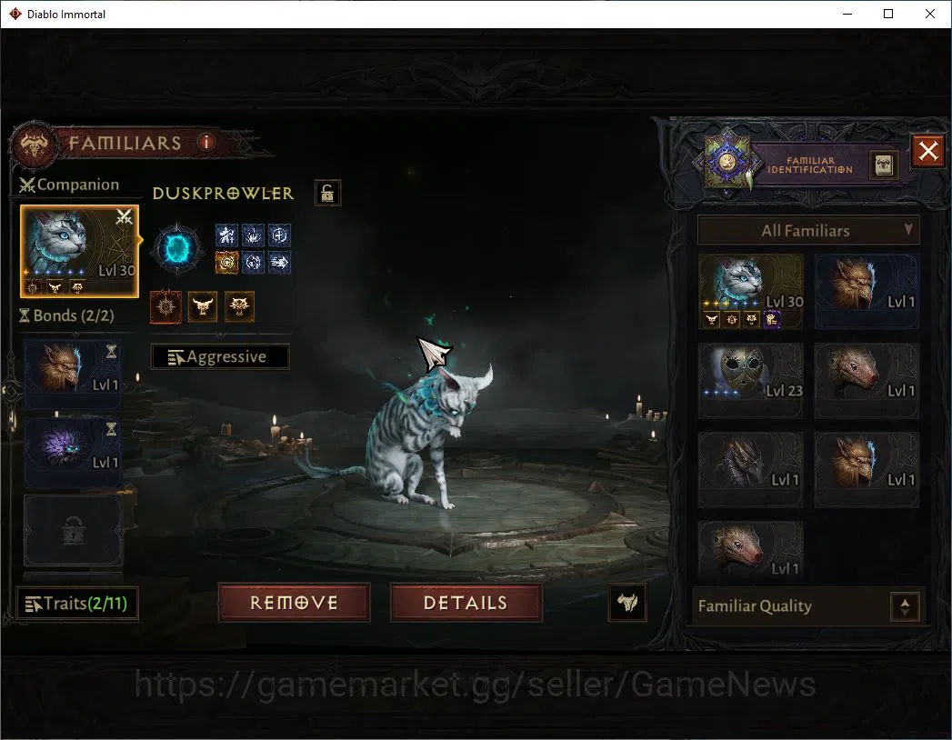 Diablo Immortal Accounts SEA - vasily|Lv60(600)|Wizard|34k CR|Reso 600| Par image 13