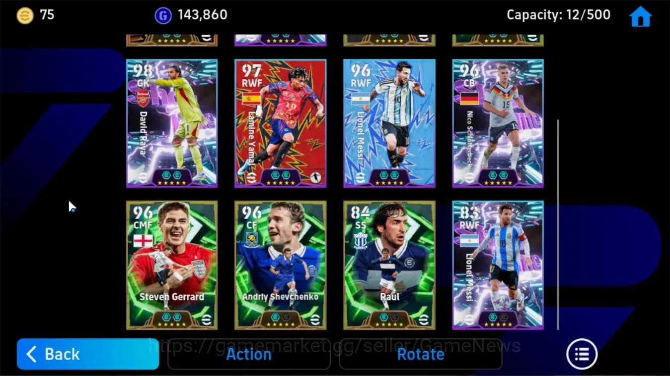eFootball Accounts Android|BigTime Gianluigi Buffon,Epic Andrea Pirlo image 6