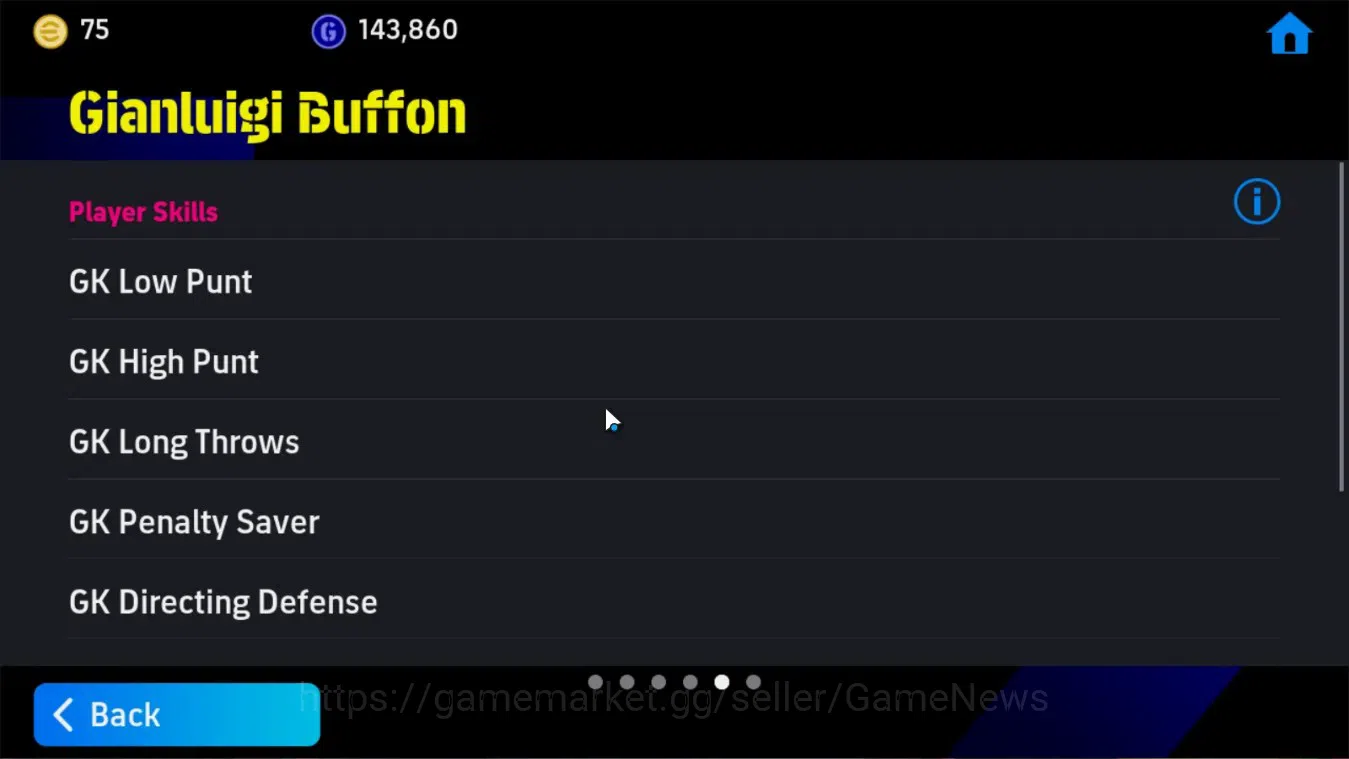 eFootball Accounts Android|BigTime Gianluigi Buffon,Epic Andrea Pirlo image 8