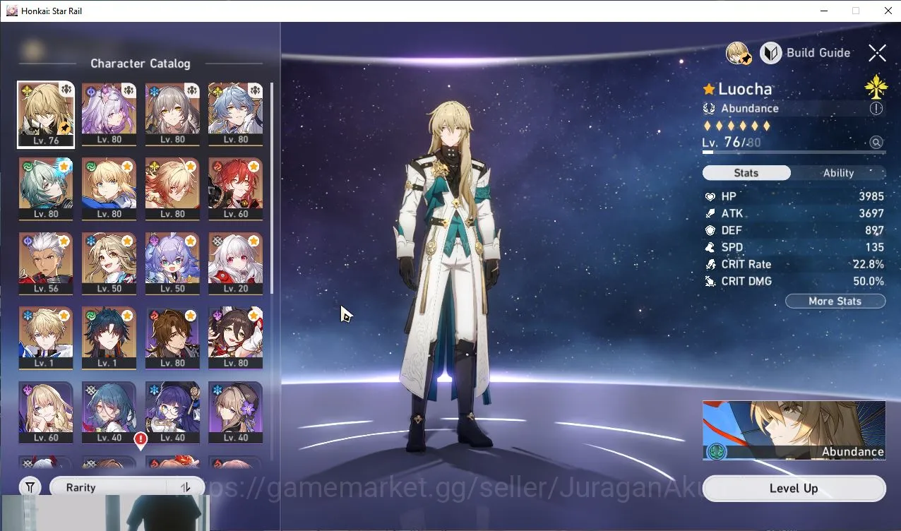 Honkai Star Rail Accounts End Game Asia | TL 67| 8 Limited 2