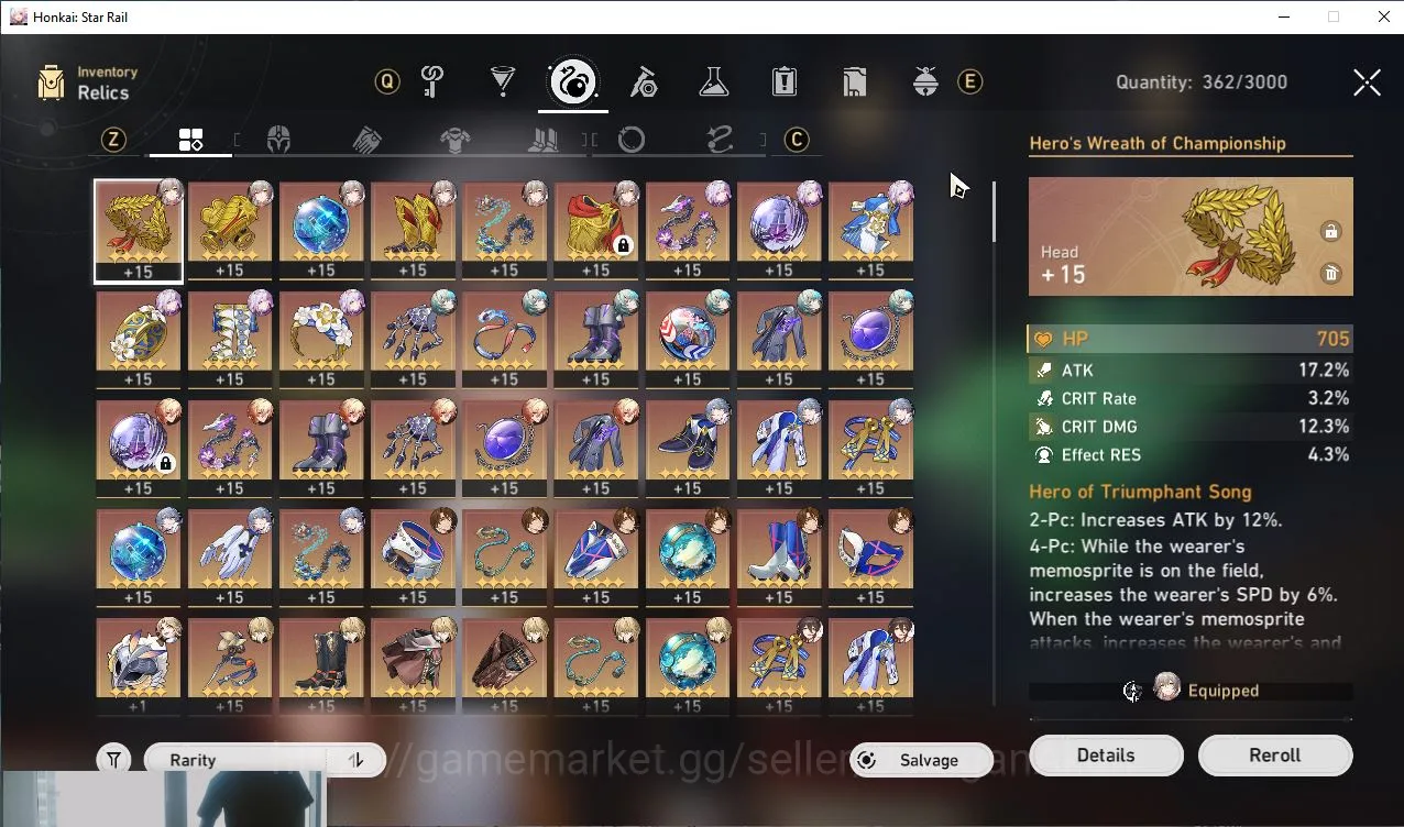 Honkai Star Rail Accounts End Game Asia | TL 67| 8 Limited 5