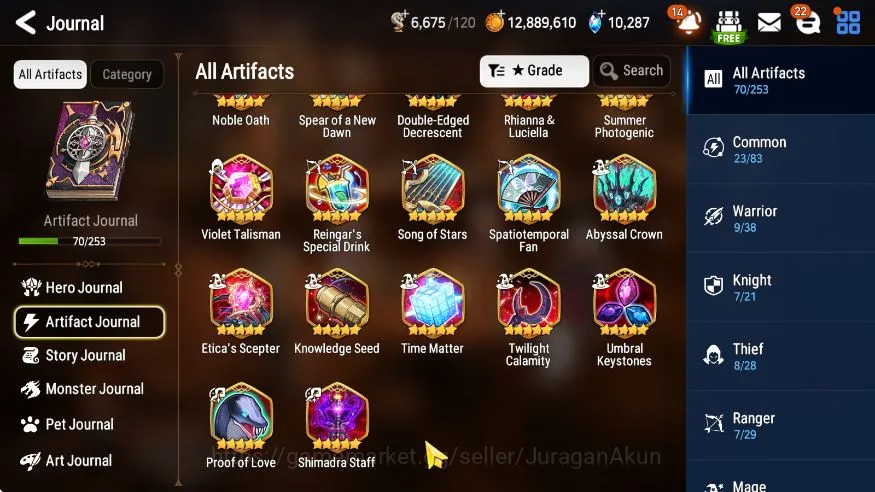 Epic Seven Accounts Mid-Tier Global Unverif|5ML [Borunka,DDRay,Lilias,etc 7