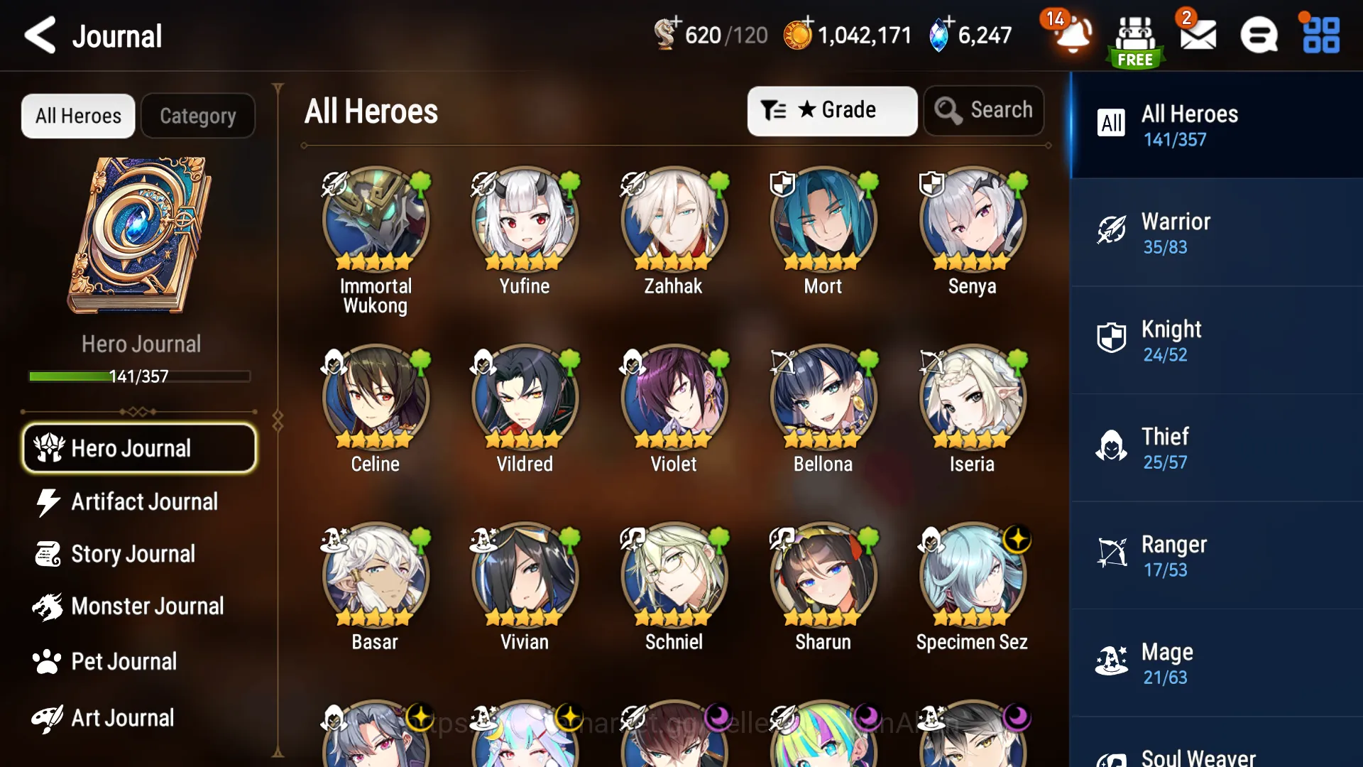 Epic Seven Accounts Mid-Tier Global Unverif|ML6 3