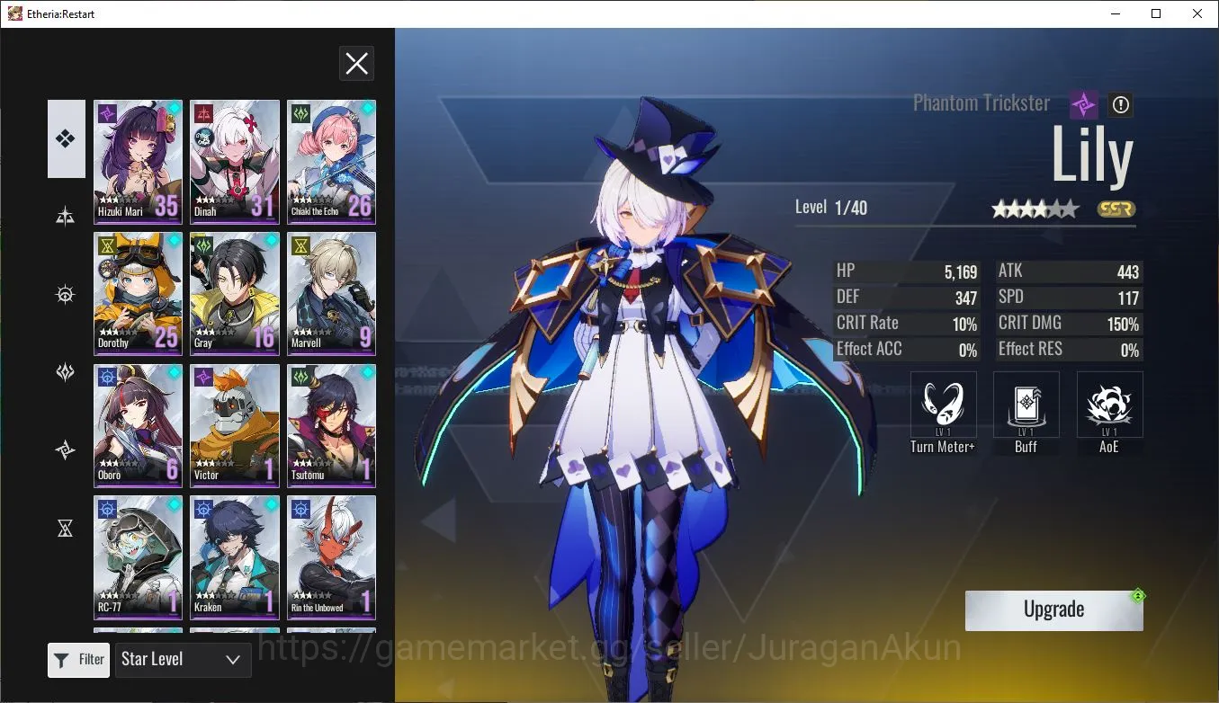 Etheria: Restart Accounts Global-S13|7 SSR(Lian,yeli,Xiada,Ninfoniel,Rahu,Ti image 5