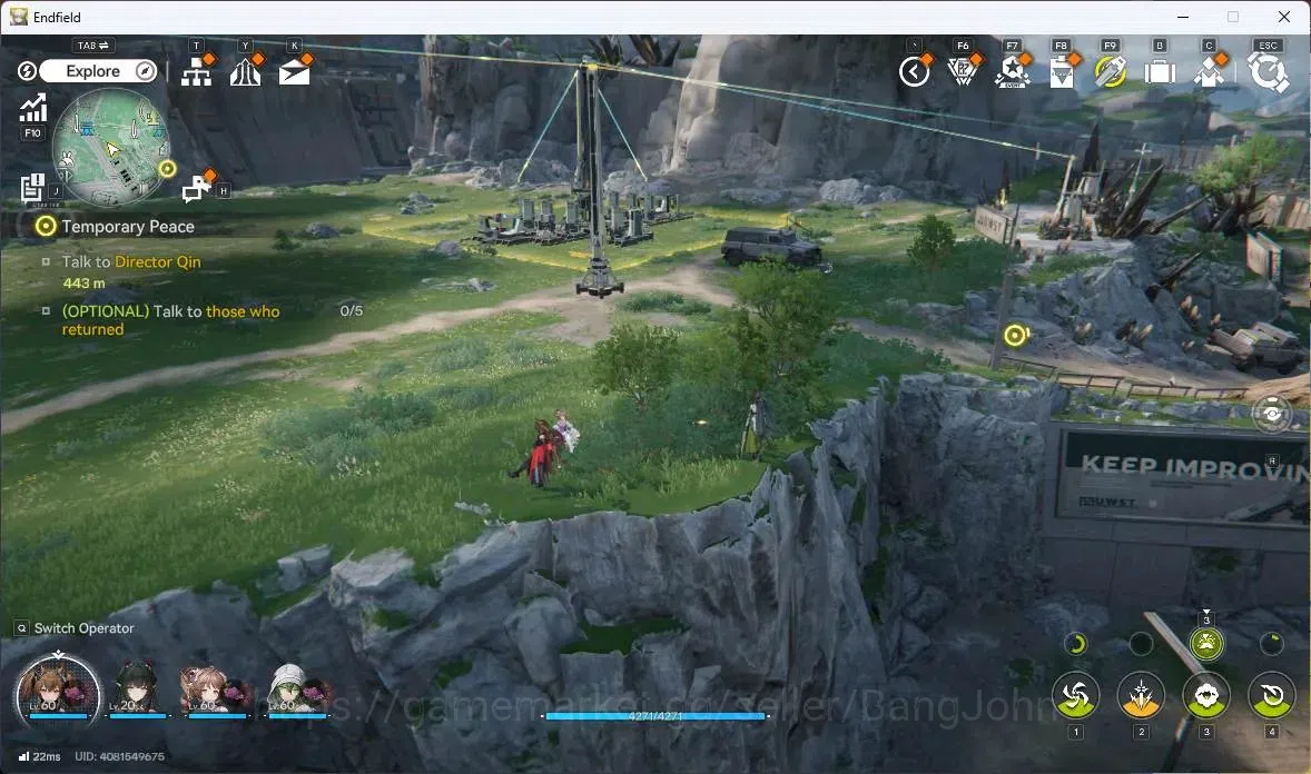 Arknights: Endfield Accounts Asia | Lv 54| 5 Limit|Gilberta,Zhuang Fangyi,Rossi image 15