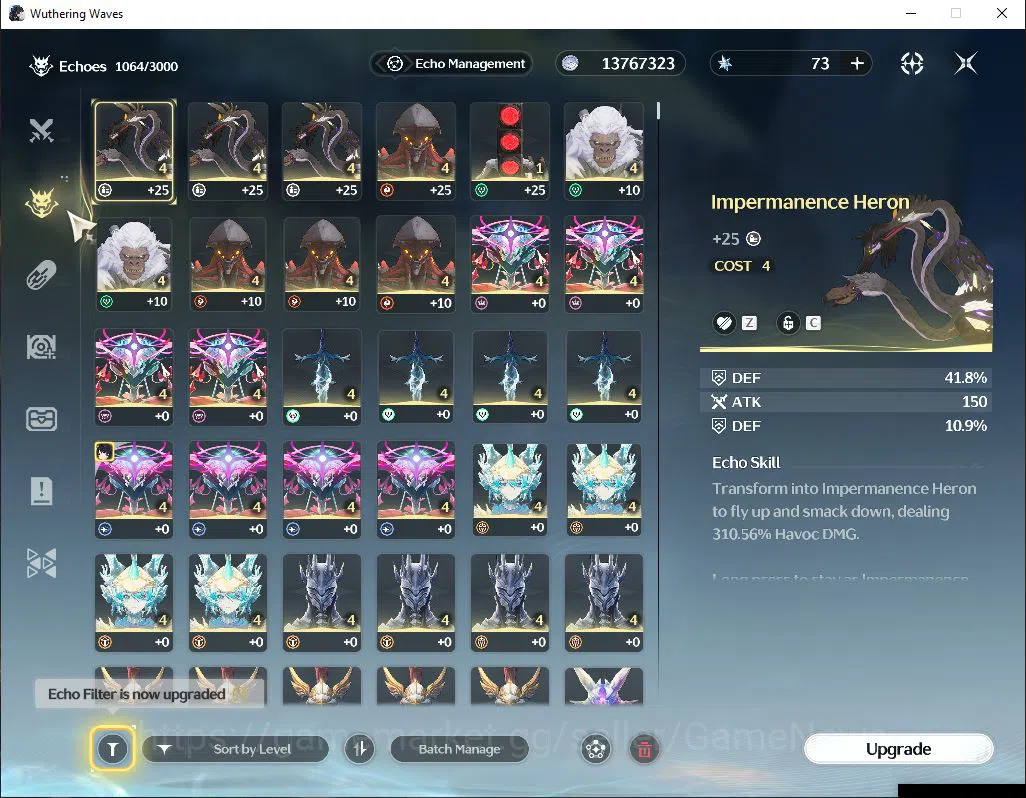 Wuthering Waves Accounts SEA | UL 47 | 1 Limited | [Hiyuki R4] | MC Male |  image 15