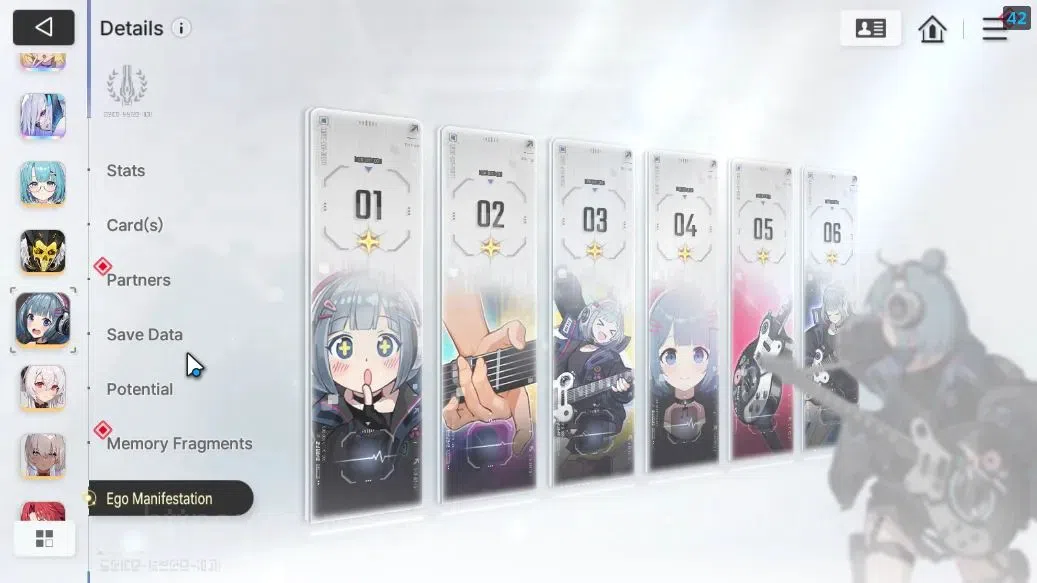 Chaos Zero Nightmare Accounts GLOBAL Lv47|8 SSR[Heidemarie,Diana,Rita,Tiphera,Ni image 7