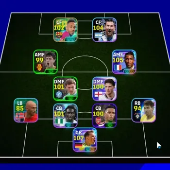 eFootball Accounts Legends & Iconic Players Android|Power 3073|Epic David Seaman,P.E.Aubameyang|5 Show Time Manuel