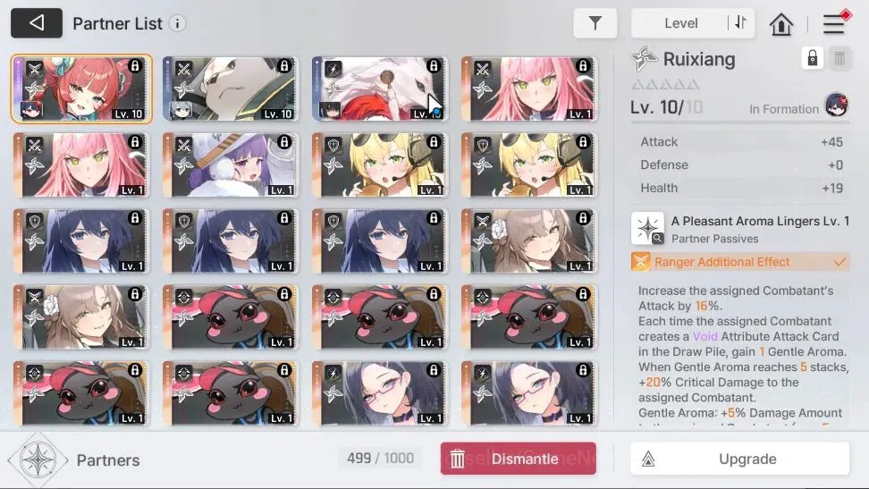 Chaos Zero Nightmare Accounts GLOBAL|Lv 54|6 SSR (FeiM5+Sign,Diana,Narja,Magna,Rin,MeiLin)++11 SR[Mika,Rei,Nia,etc]|1 SSR 4