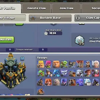 Clash of Clans High-End Global | TH 17-BH 10 | LVL 173|HH 10|AQ 78 ,MP 50  image 1