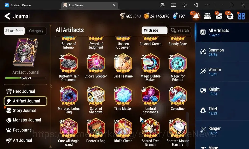 Epic Seven Accounts ASIA|20 ML(LOTScales,Har setti,Zio,Genesis Ras,Etc image 16