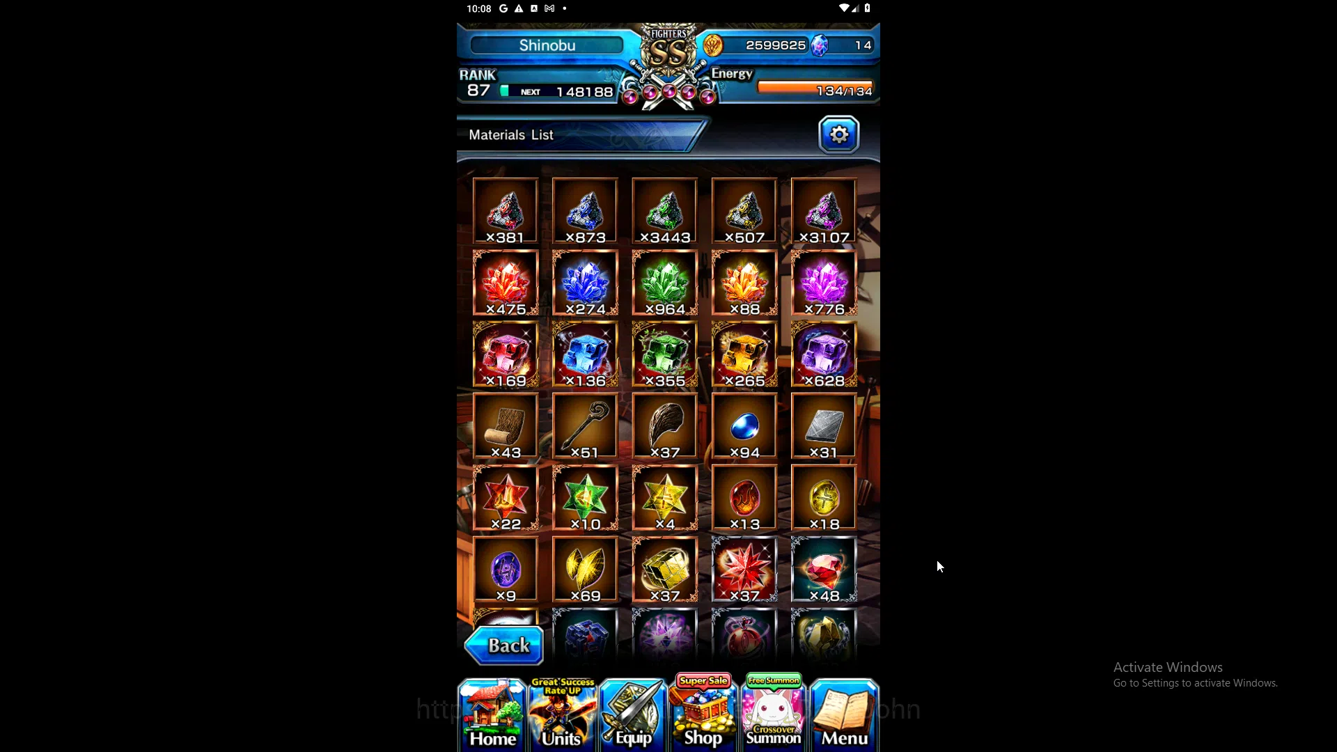 Grand Summoners Accounts Mid-Game GLOBAL | Ascend SummerMiyu, ShirouEmiya (TW), Kirisame, Lark (TW), HartThFabricator 10