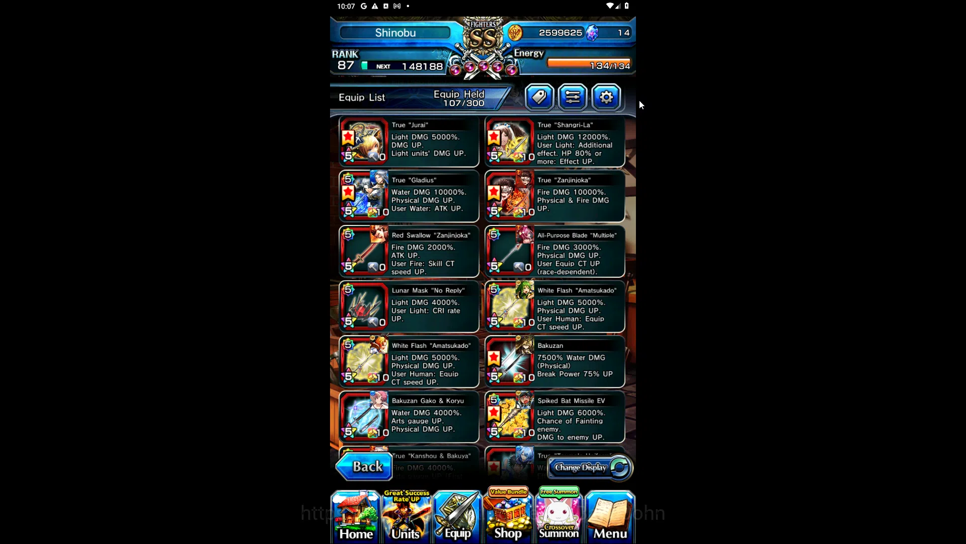 Grand Summoners Accounts Mid-Game GLOBAL | Ascend SummerMiyu, ShirouEmiya (TW), Kirisame, Lark (TW), HartThFabricator 11