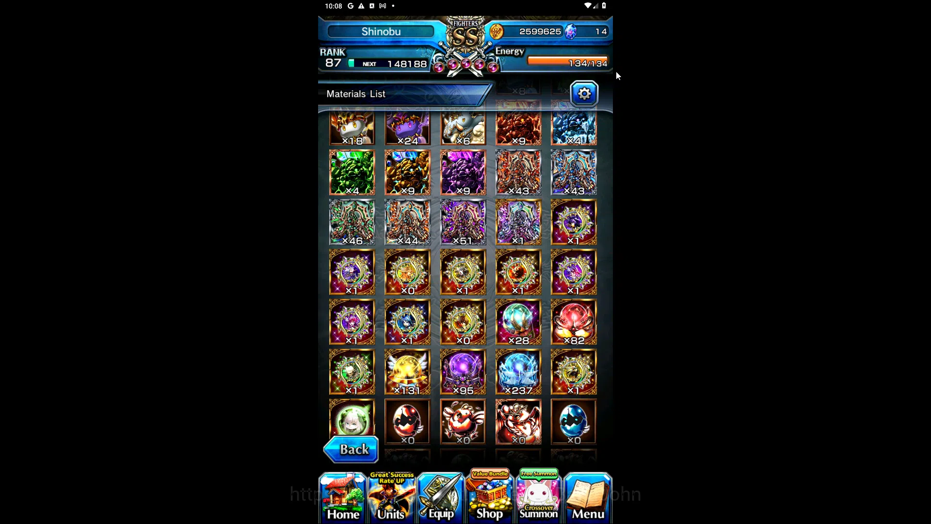 Grand Summoners Accounts Mid-Game GLOBAL | Ascend SummerMiyu, ShirouEmiya (TW), Kirisame, Lark (TW), HartThFabricator 2