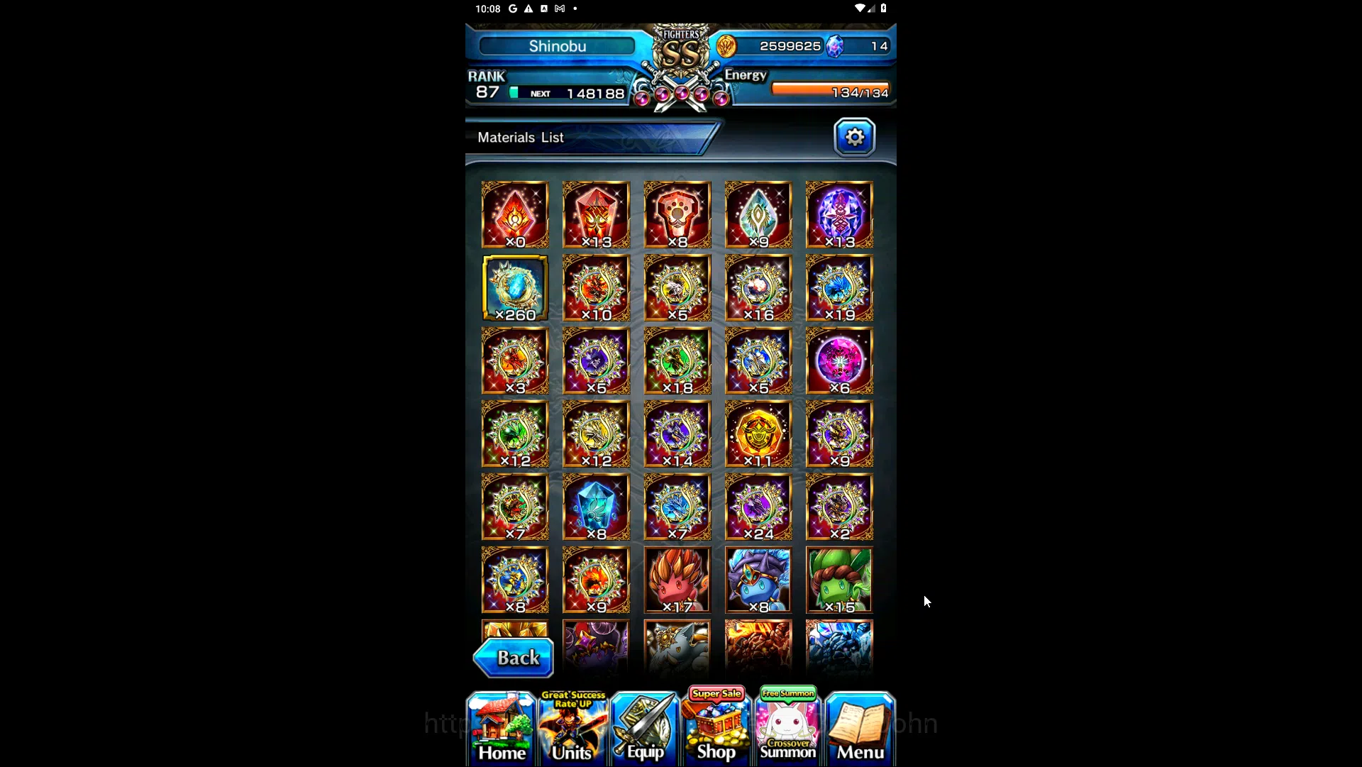 Grand Summoners Accounts Mid-Game GLOBAL | Ascend SummerMiyu, ShirouEmiya (TW), Kirisame, Lark (TW), HartThFabricator 3