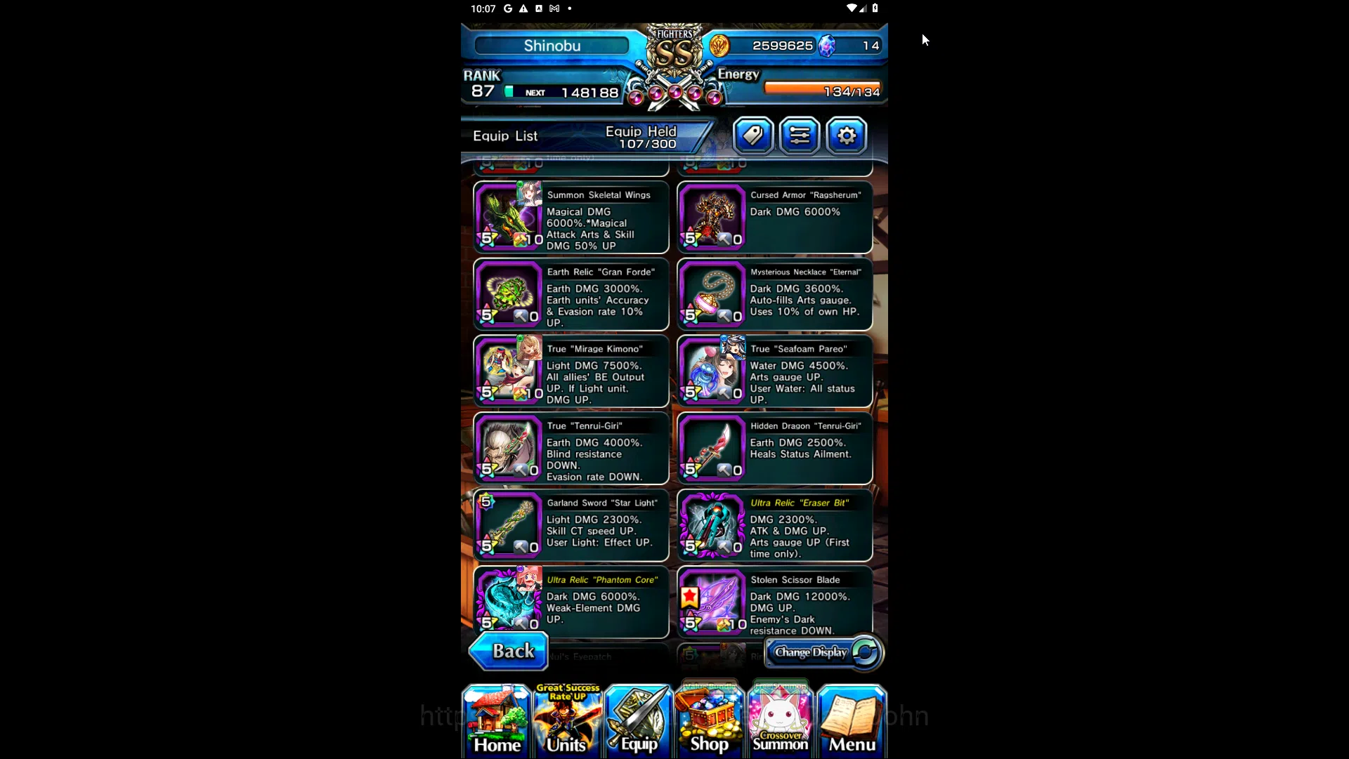 Grand Summoners Accounts Mid-Game GLOBAL | Ascend SummerMiyu, ShirouEmiya (TW), Kirisame, Lark (TW), HartThFabricator 5