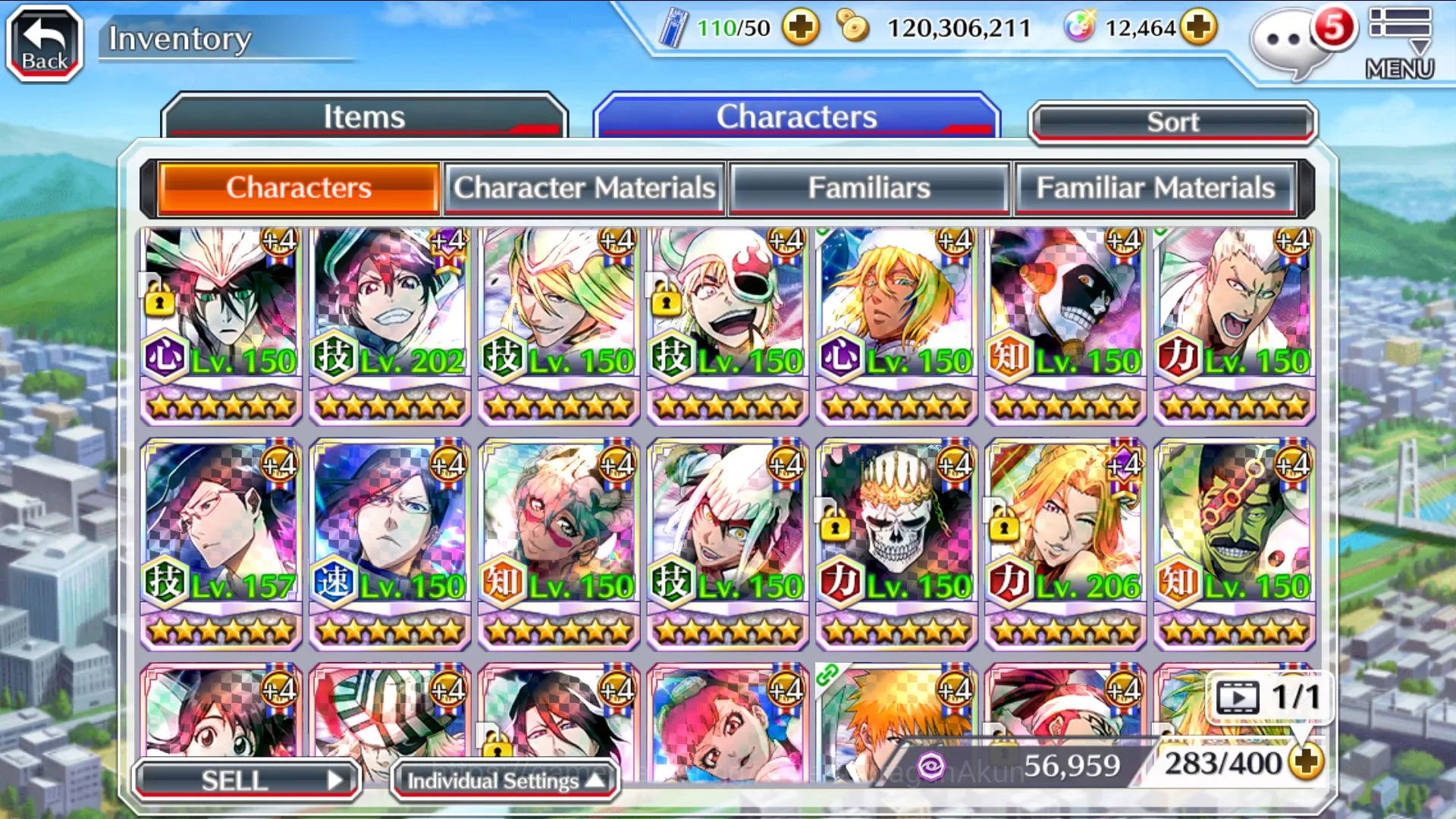 Bleach: Brave Souls Accounts Mid-Tier [GLOBAL]Fresh Story+12.4K Orbs|3 Max Transcend(TYBW25=Uryu&Renji,Toshiro 6