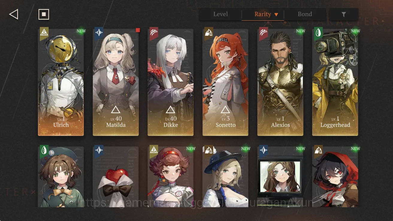 Reverse: 1999 Accounts Starter Global Starter Gacha 15810 Clear Drop + 103 Unilog + Ulrich + Selector On | Email Changeable 4