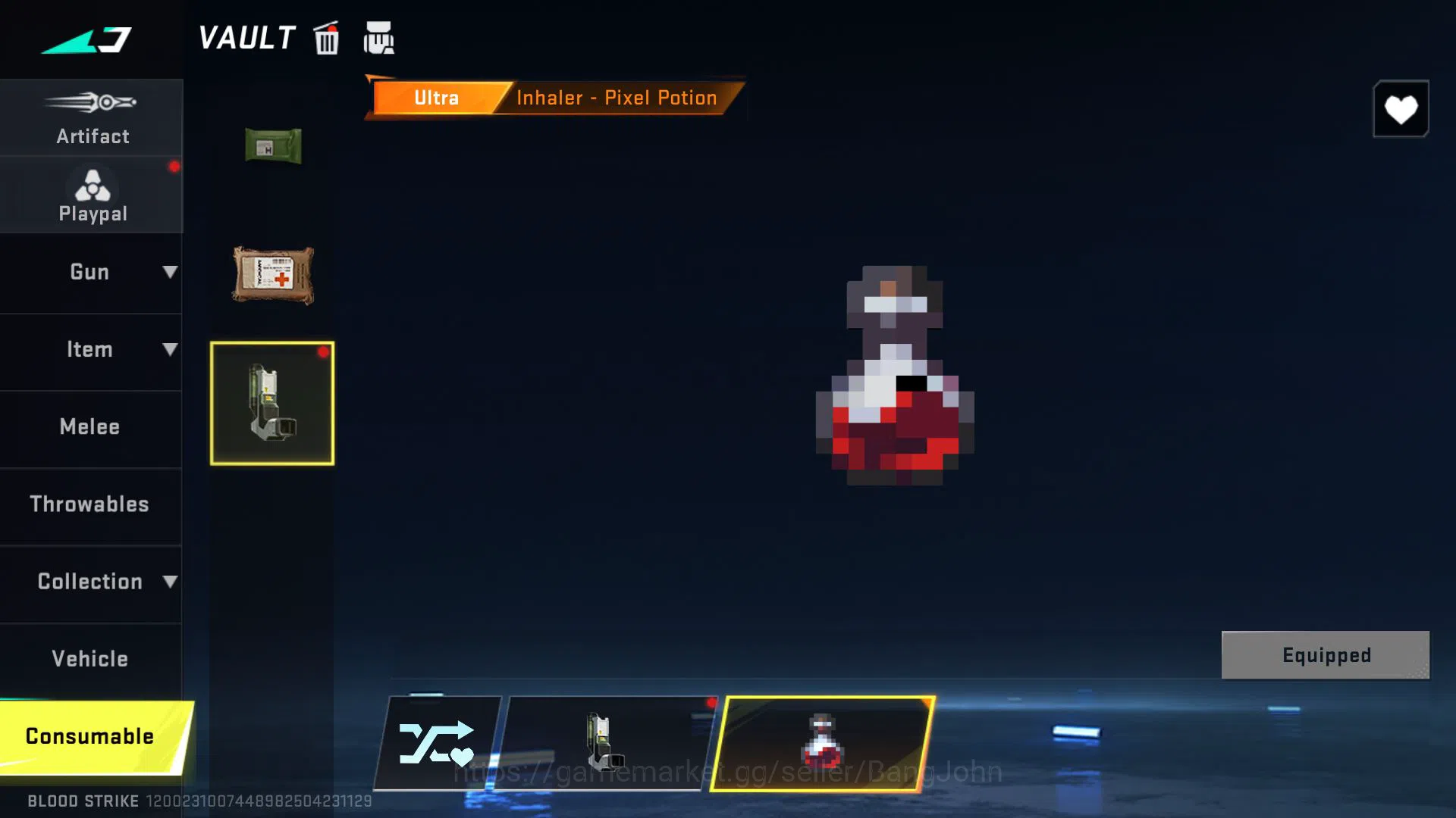 Blood Strike Accounts ASIA|ULTRA=ZERO,LUCIAN,SCAR,ARR97,MORE DETHAIL CEK image 2