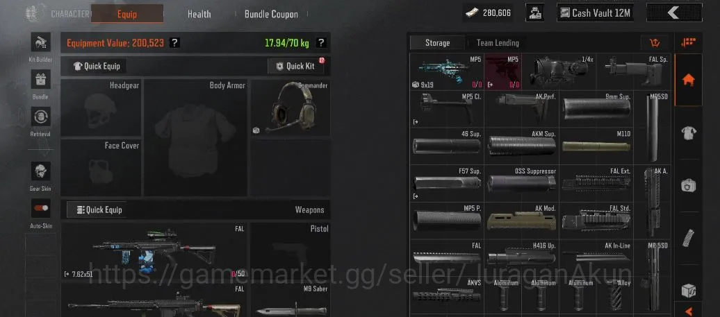 Arena Breakout Accounts Mid-Tier [MOBILE] SV 14,4 M| Koen 12 M | LV-23 |Yeti Lake MP5, AK-74N etc |CN ON| Log Infinite 5