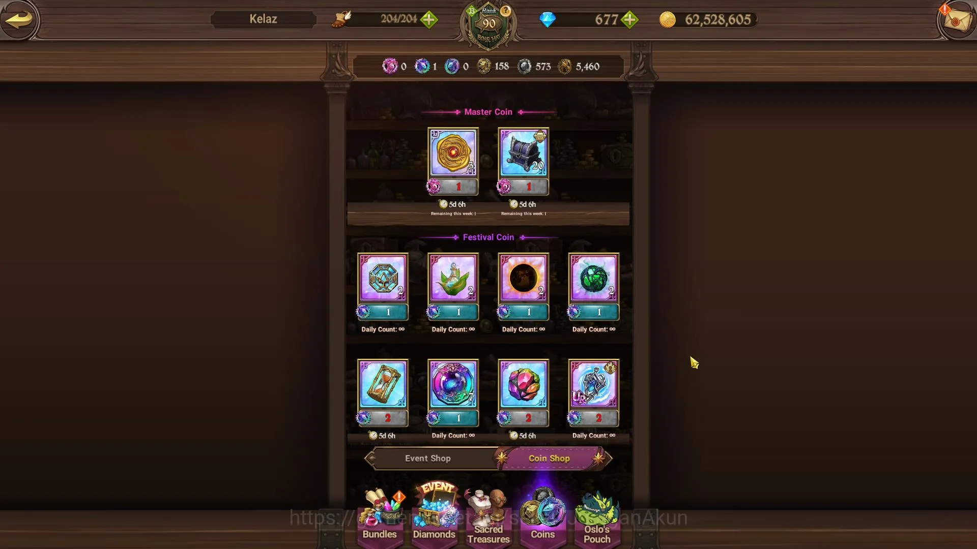 The Seven Deadly Sins: Grand Cross Accounts Endgame Global|5M 3