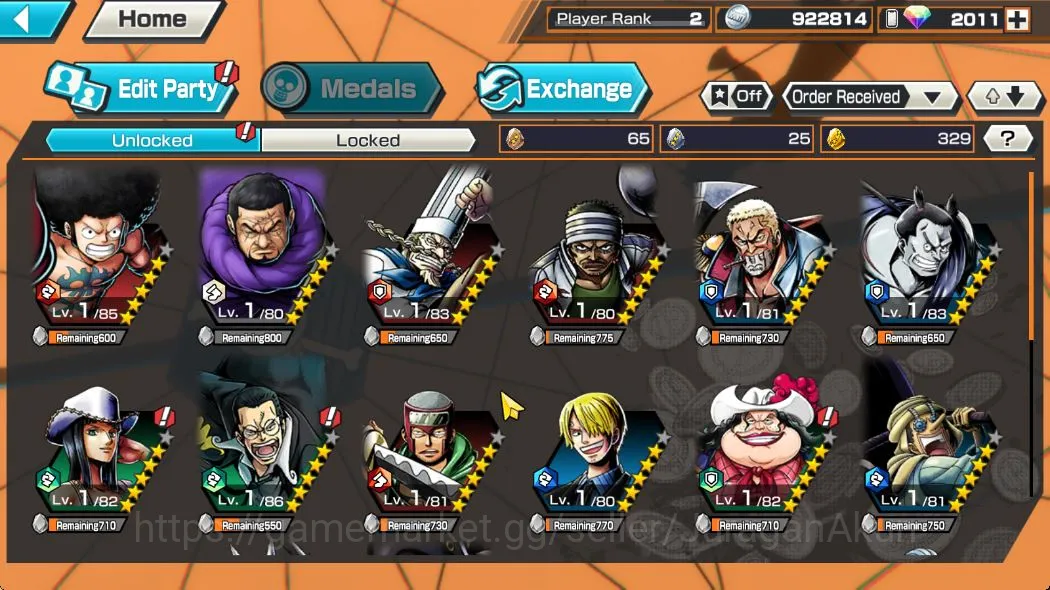 One Piece Bounty Rush Accounts Starter Global|Best Starter|3 META Extreme [Battle of Monsters Kaido,Kuzan,Edward 4