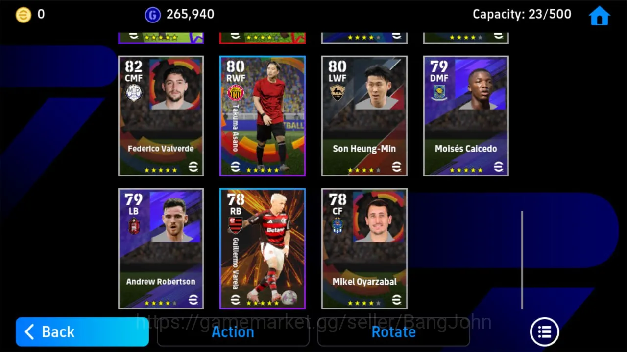 eFootball Accounts Others mobile | Power 2999 | Shinji Kagawa | Lionel Messi  ~ EFB146B 2