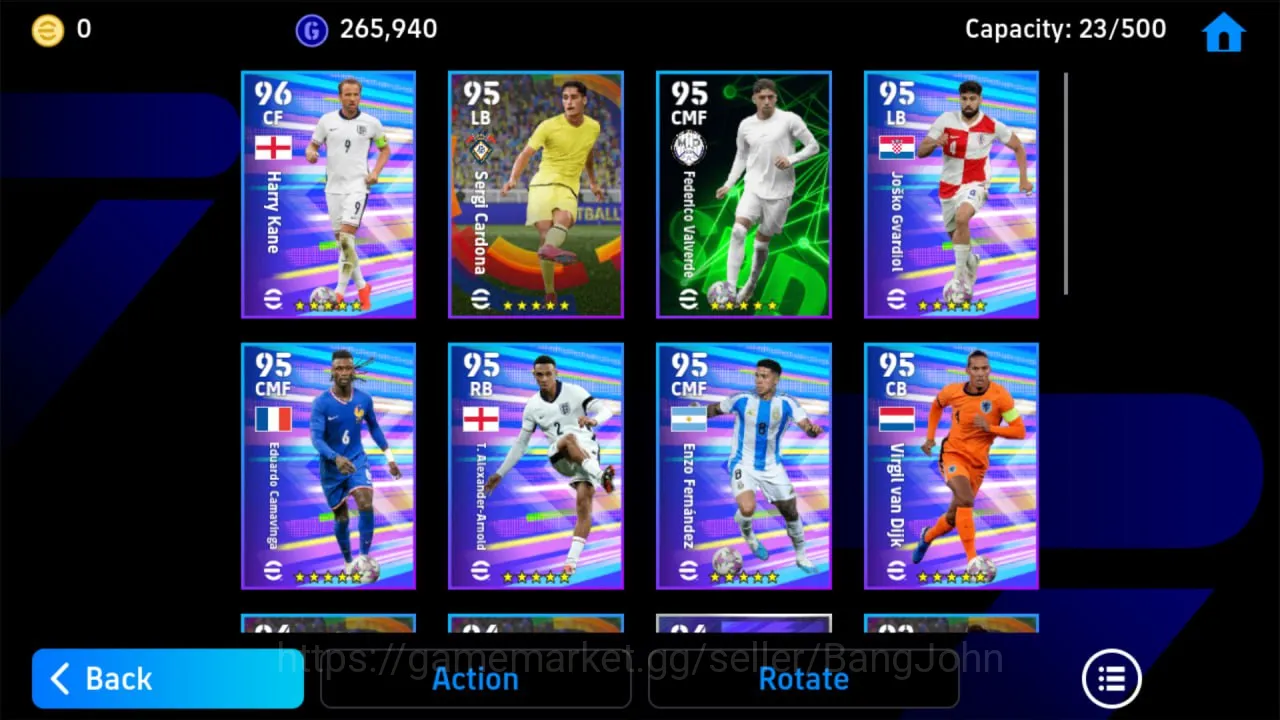 eFootball Accounts Others mobile | Power 2999 | Shinji Kagawa | Lionel Messi  ~ EFB146B 4