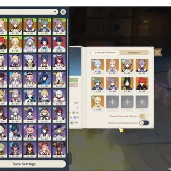Genshin Impact Accounts Others Asia|AR 57|5 Limited 5(*5Weap)|Nicole C1+Sign,Odette,Sandrone C1,Lohen C1,Durin C1|Female