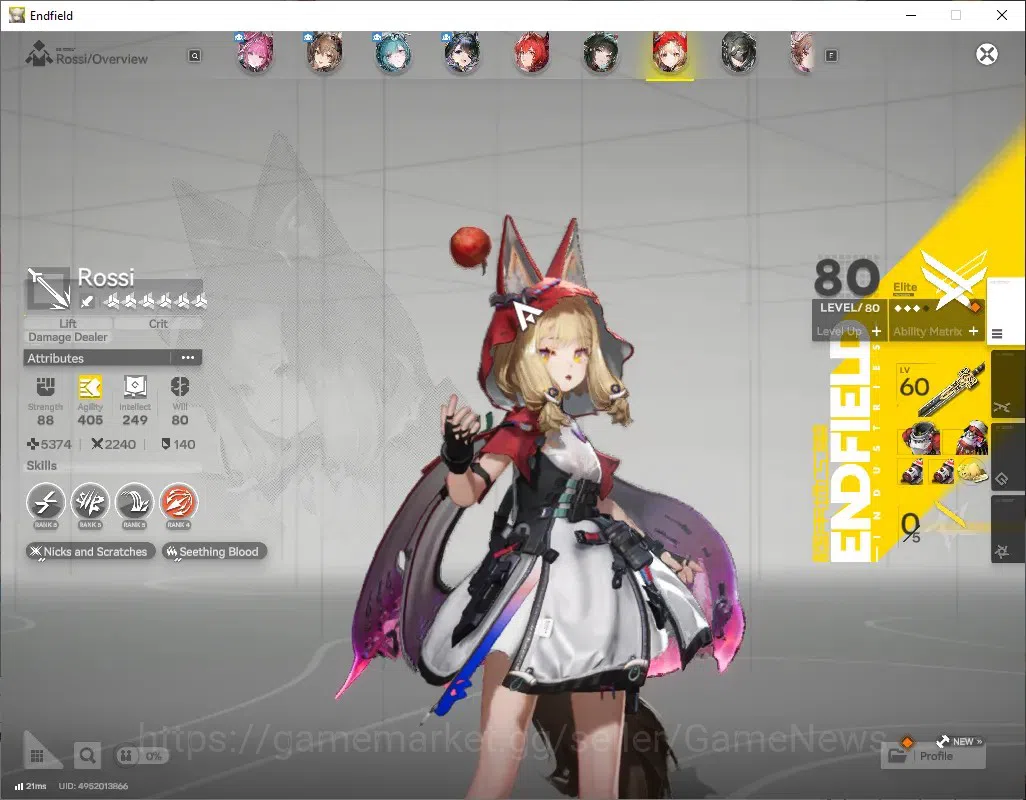 Arknights: Endfield Accounts ASIA|Lv 58|12 SSR(7Limit)+12(*6Wep)|[Yvonne,Laevat image 12